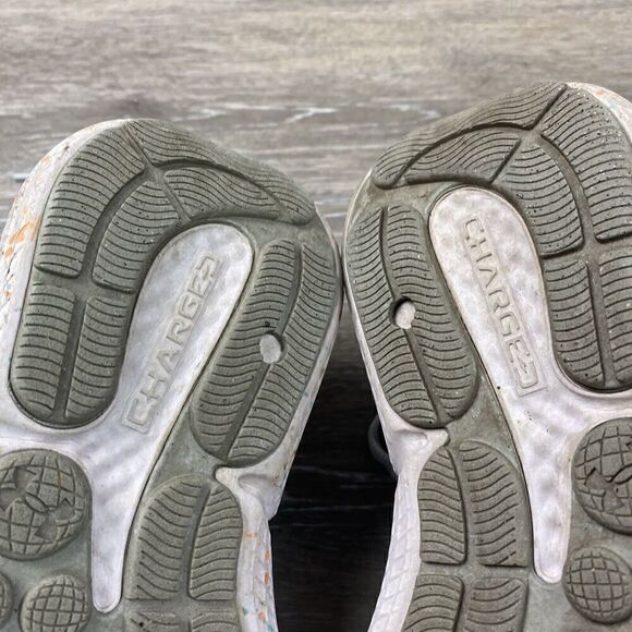 Big Girls Under Armour Assert 10 AC 'Paint Splatter' 3027092‎ Gray Size 7 Youth - Picture 11 of 11